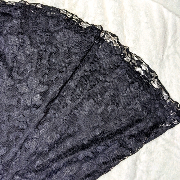 Boohoo Lulu Lace Bandeau Skater Dress - Picture 9 of 10